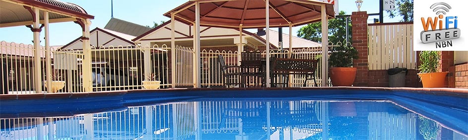 Guests are welcome to cool off in our sparkling in ground pool and relax in the undercover gazebo